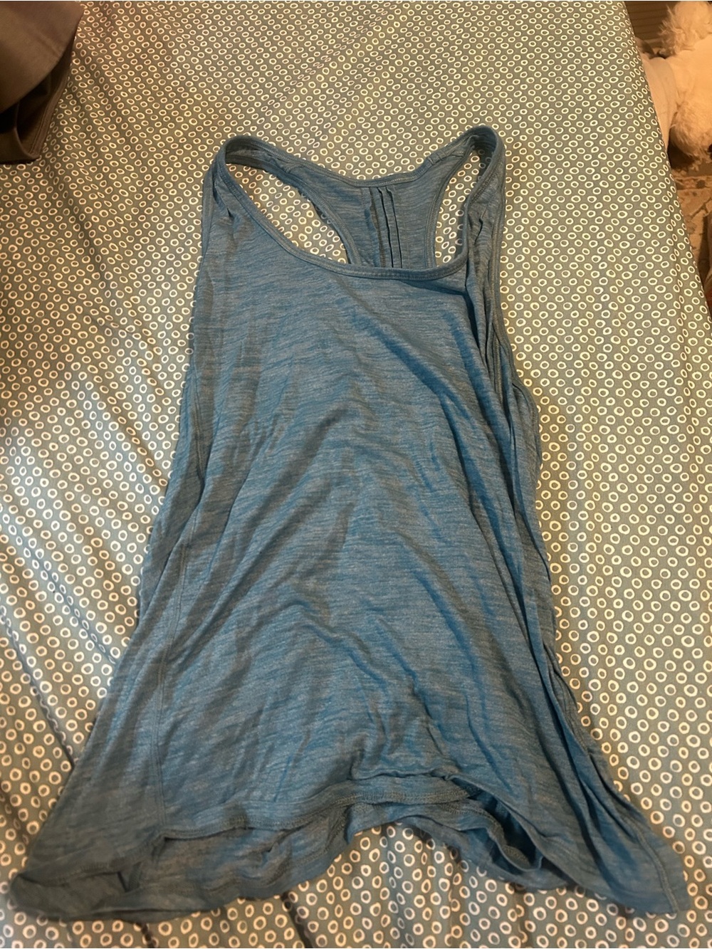 lululemon athletica Blue Racerback Tank
